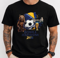 Bosnia Soccer Shirt 2026 World Cup, Bosnia and Herzegovina Football Tee, Bosnian Soccer T Shirt,FIFA 2026 Fan Shirt,Balkan Football Fan Gift