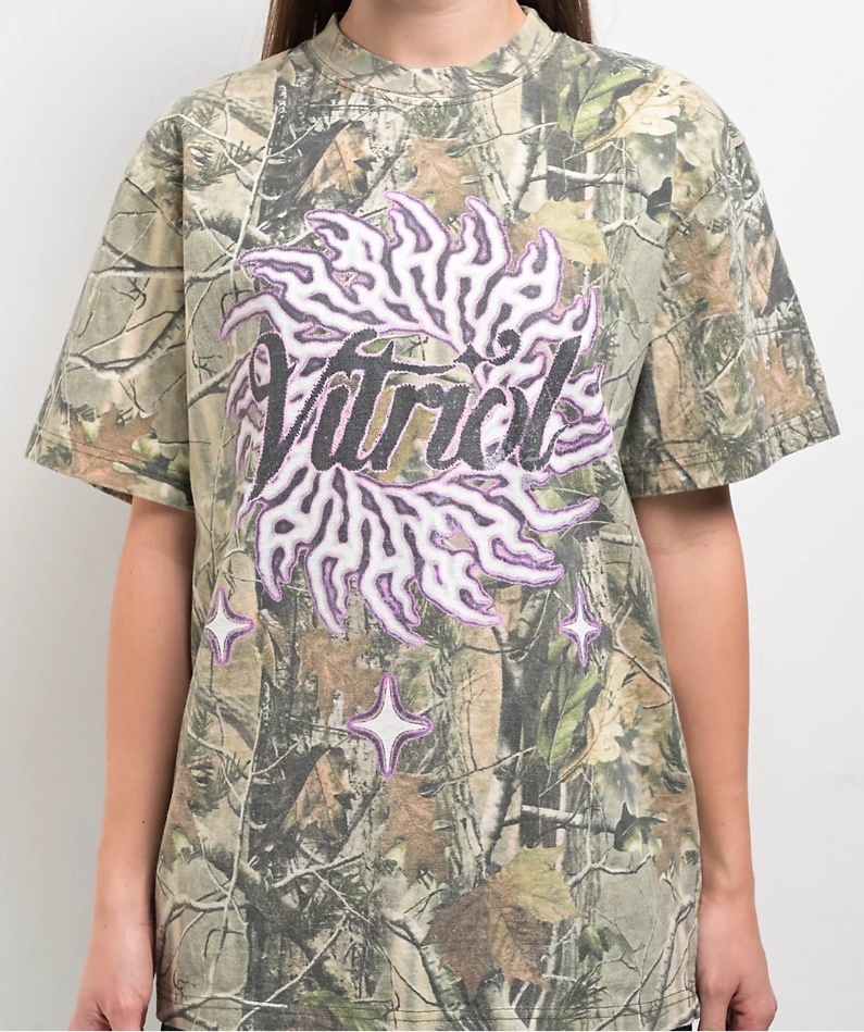 Vitriol Cyber Wings Camo T-Shirt