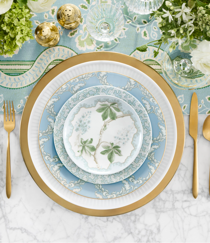 Sanderson x Williams Sonoma Country Woodland Appetizer Plates - Set of 4