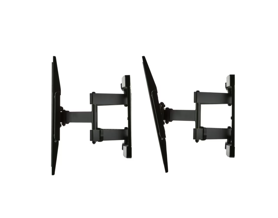 onn Full Motion TV Wall Mount for 50" to 86" TVs, UL Listed, swivel ±45°, up to +15/-15°Tilting