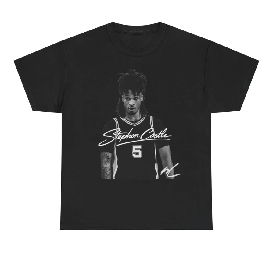 Stephon Castle San Antonio T Shirt Autograph Edition