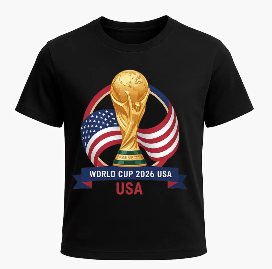 USA World Cup Soccer Shirts - USA World Cup Shirt - World Cup Shirts - Youth and Adult Shirts USA 2026 World Cup