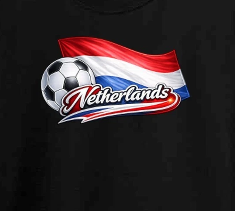 Netherlands Soccer Fan T Shirt