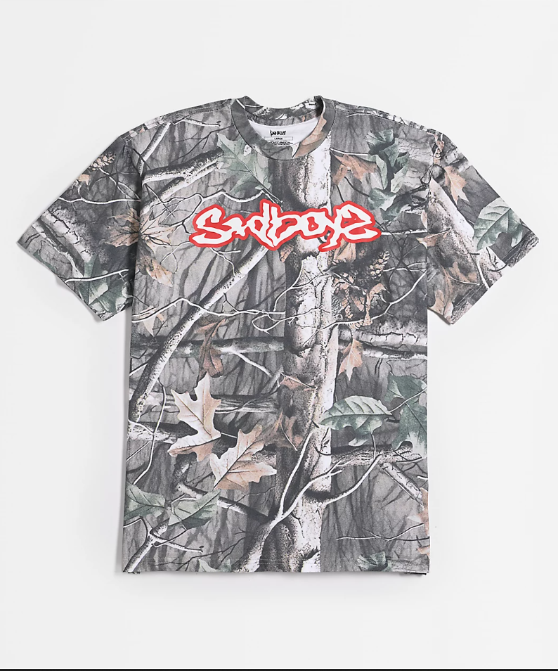 BOYZ by Junior H Sad Camo T-Shirt