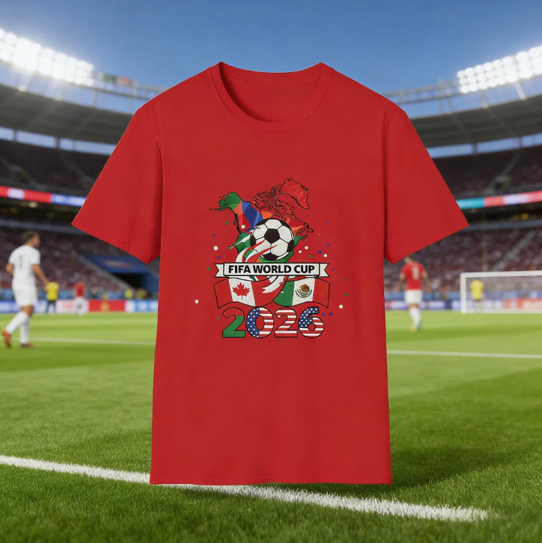 Men’s & Women’s Soccer Shirt for 2026 FIFA World Cup Fans