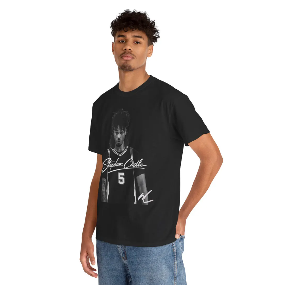 Stephon Castle San Antonio T Shirt Autograph Edition