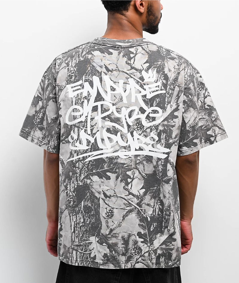 Empyre ChooX2 Grey Camo T-Shirt