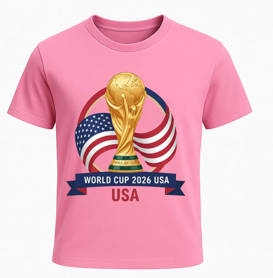 USA World Cup Soccer Shirts - USA World Cup Shirt - World Cup Shirts - Youth and Adult Shirts USA 2026 World Cup