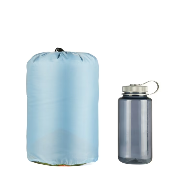 Ozark Trail Packable Blanket, 70" x 60" in Blue Mountain Scene Design for Camping/Travel/Picnics