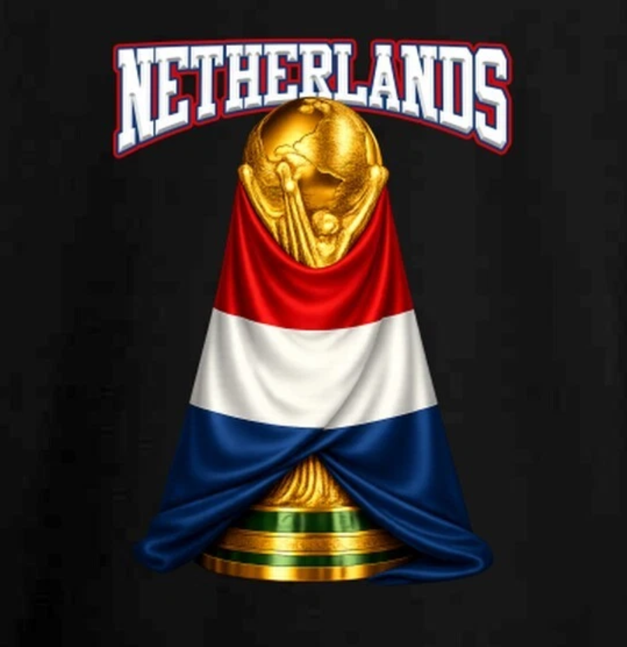 Netherlands World Cup Soccer Fan T Shirt
