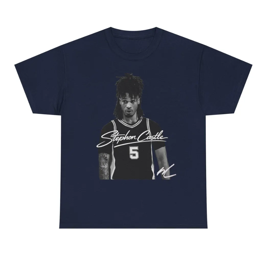 Stephon Castle San Antonio T Shirt Autograph Edition