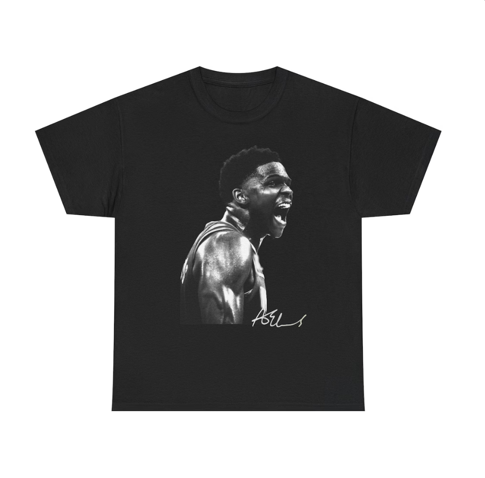 Anthony Edwards Minnesota T Shirt Autograph Edition