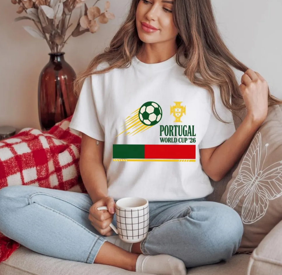 Portugal World Cup 2026 T-Shirt, Portugal Soccer Fan Shirt, Selecao das Quinas Football Tee, Portugal National Team Gift