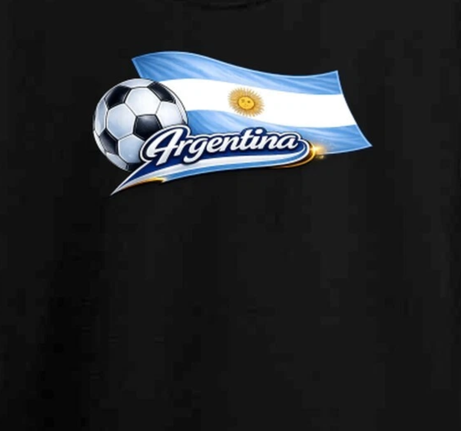 Argentina World Cup Soccer Fan T Shirt