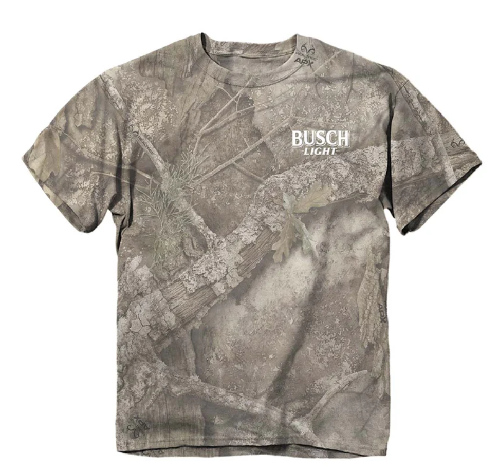 Busch Light - Camo Buck T-Shirt