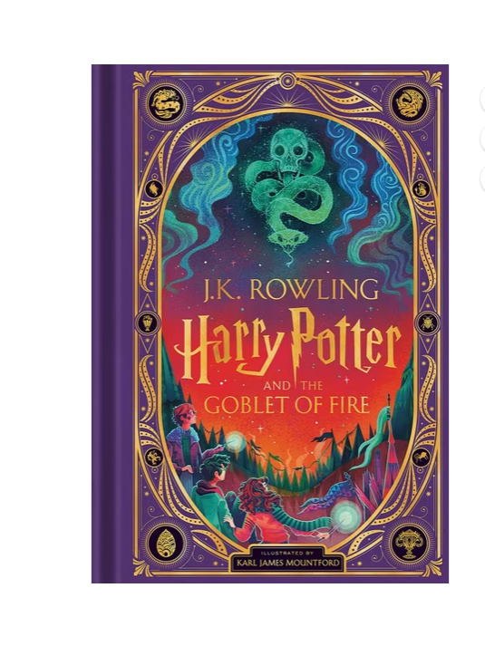 Harry Potter and the Goblet of Fire (Harry Potter, Book 4) (Interactive Illustrated Edition) (Hardcover)