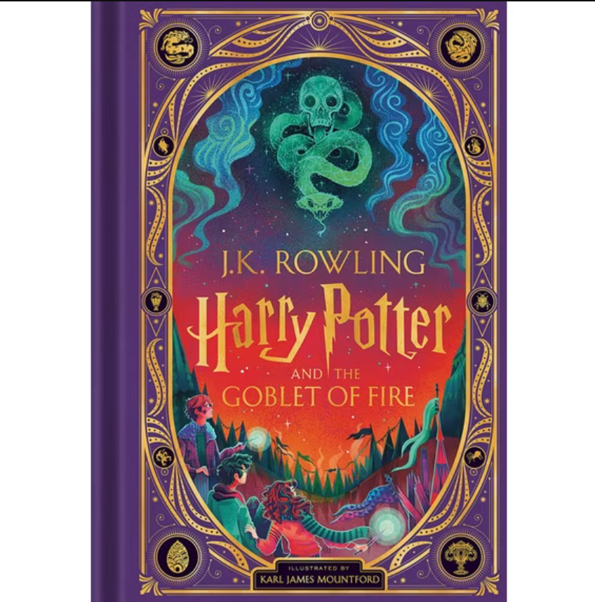 Harry Potter and the Goblet of Fire (Harry Potter, Book 4) (Interactive Illustrated Edition) (Hardcover)