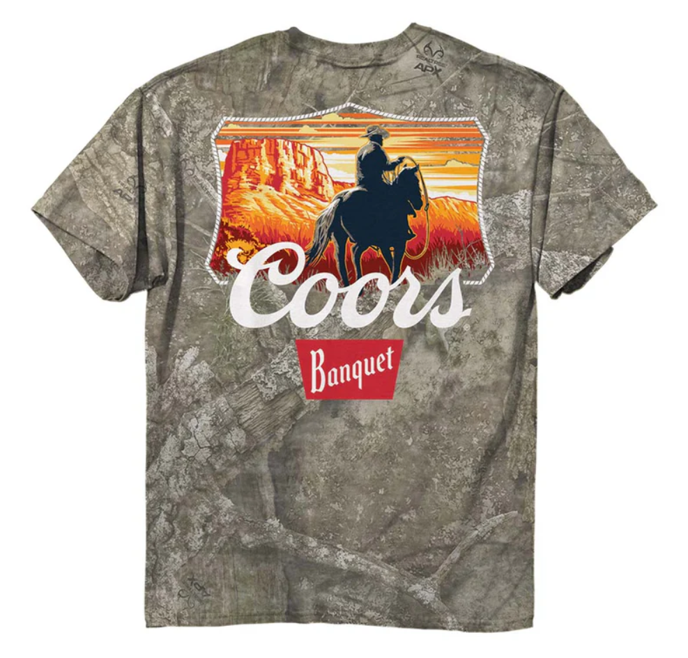 Coors - Camo Cowboy T-Shirt