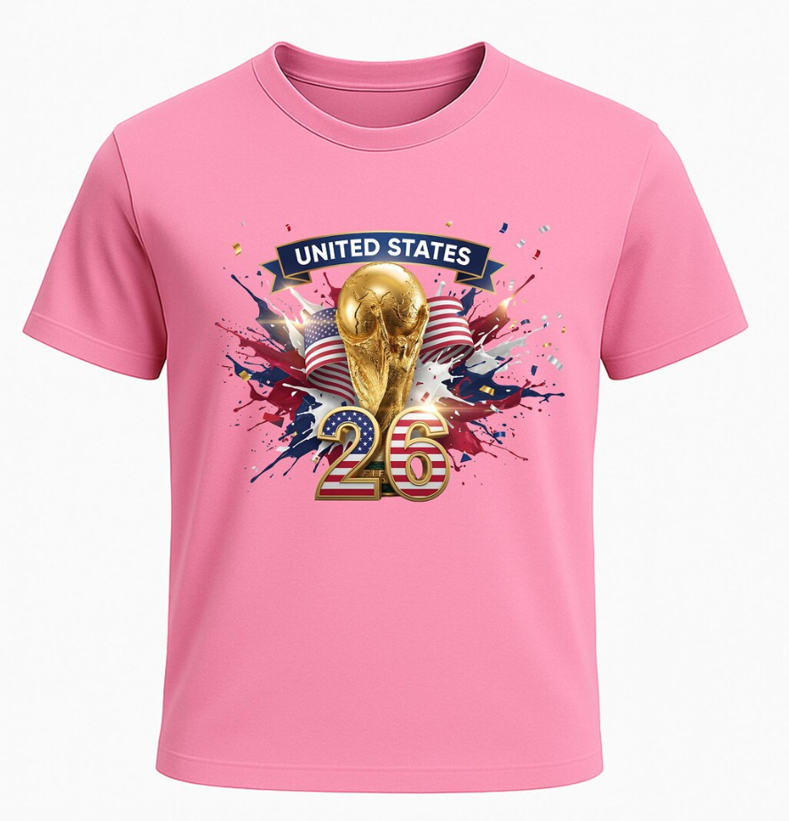 2026 World Cup Soccer Shirts - USA World Cup Shirt - Hoodie - World Cup Shirts - Youth and Adult Shirts USA Canada Mexico 2026 World Cup