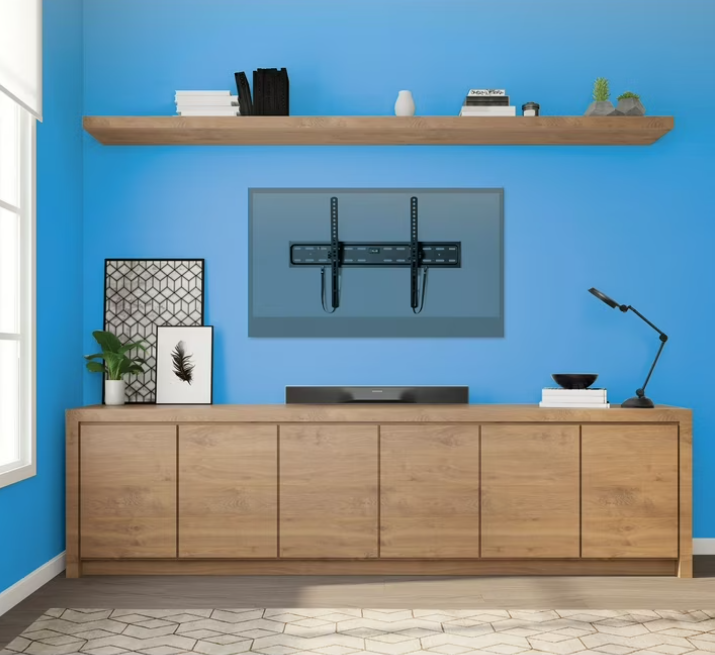 onn Tilting TV Wall Mount for 50" to 86" TV's, UL Listed, up to ±12° Tilting