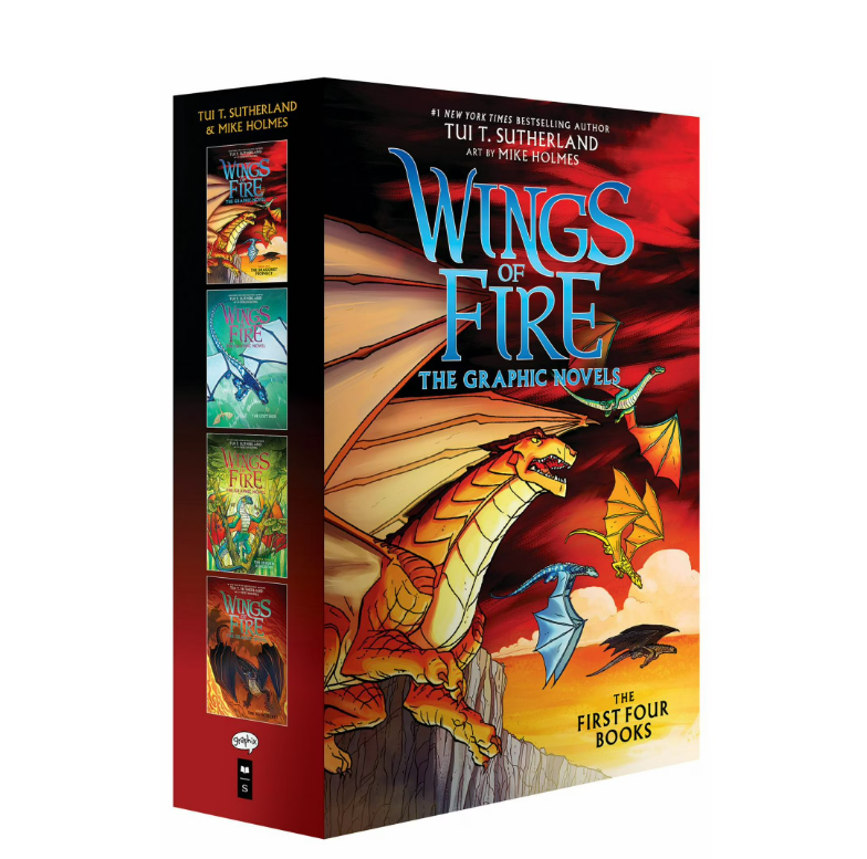 Wings of Fire #1-#4: a Graphic Novel Box Set (Wings of Fire Graphic Novels #1-#4) (Hardcover)