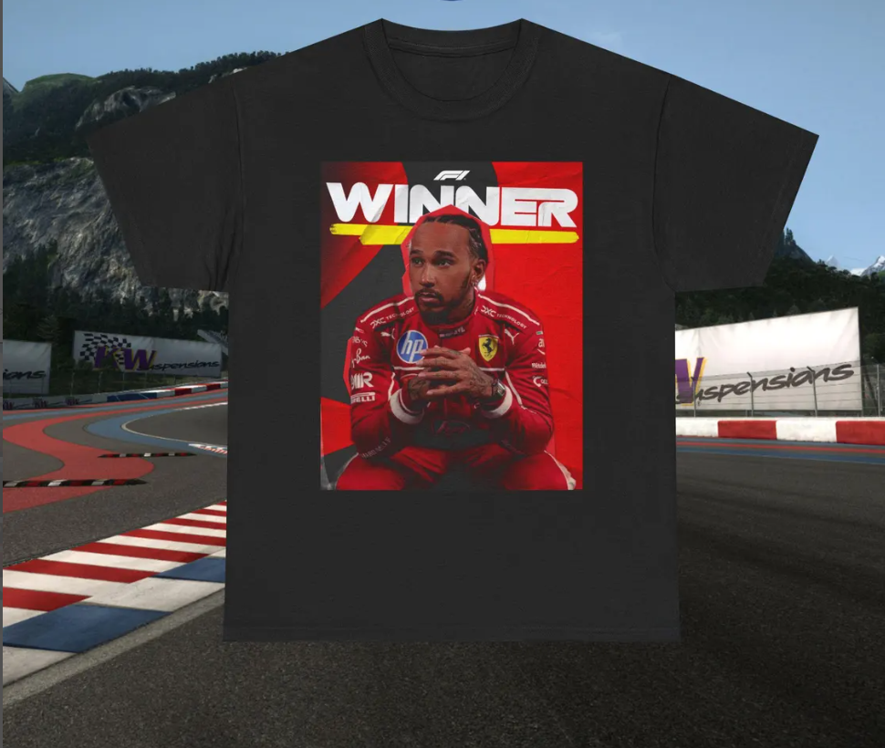 F1 Lewis Hamilton Race Winner - Perfect for Sunday Raceday
