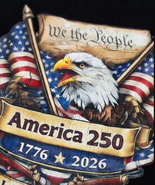 America 250 T-Shirt 1776-2026 Eagle We The People Patriotic 4th of July Tee
