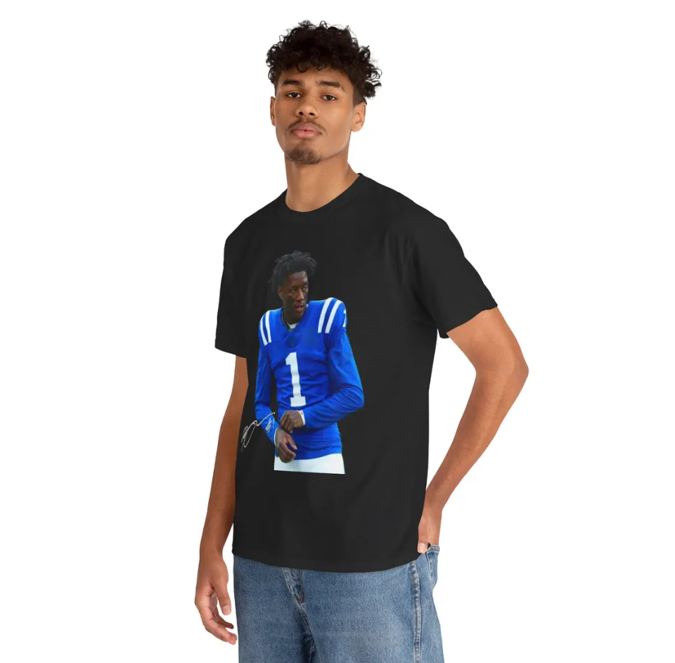 Sauce Gardner Indianapolis T Shirt Autograph Edition