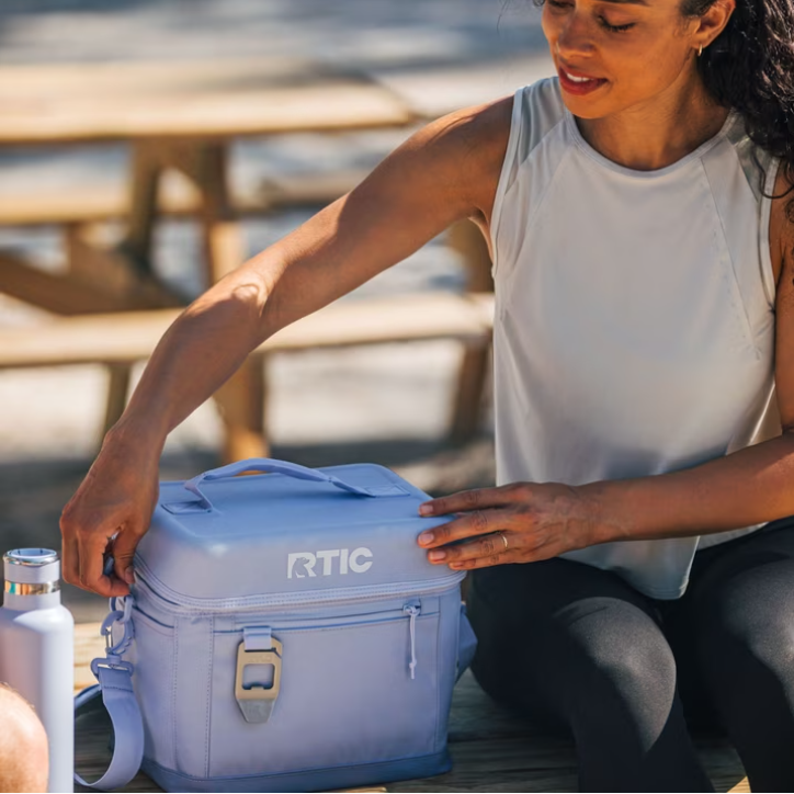 RTIC 15-Can, 16 Qt, Collapsible Soft Cooler with Bottle Opener, Periwinkle