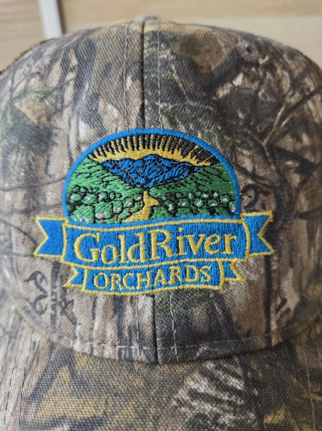 Outdoor Cap Realtree Xtra Camo Gold River Orchards Embroidered Mesh Back Hat