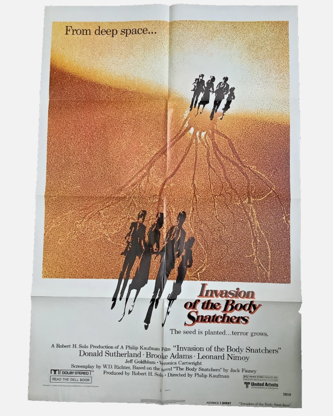 INVASION OF THE BODY SNATCHERS ORIGINAL MOVIE POSTER