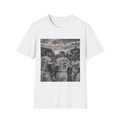 Los Angeles Dodgers Baseball Players Photo T-Shirt Team Portrait Square Print Shohei Ohtani, Mookie Betts, Freddie Freeman Shirt