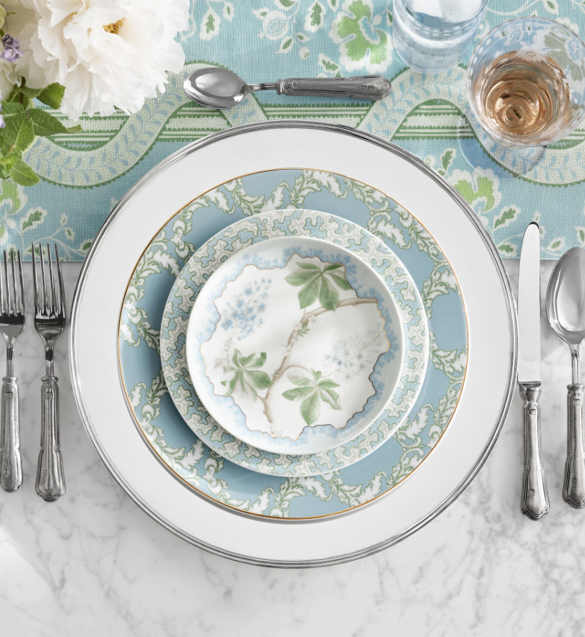 Sanderson x Williams Sonoma Country Woodland Appetizer Plates - Set of 4