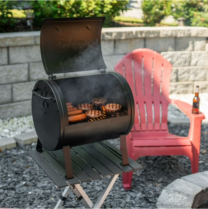 Char-Griller® Portable Pro™ Portable Charcoal Grill and Side Fire Box