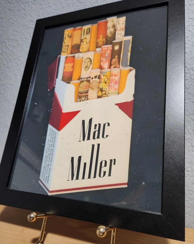 Mac Miller Box Of Squares Canvas Poster Wall Art Home Decor
