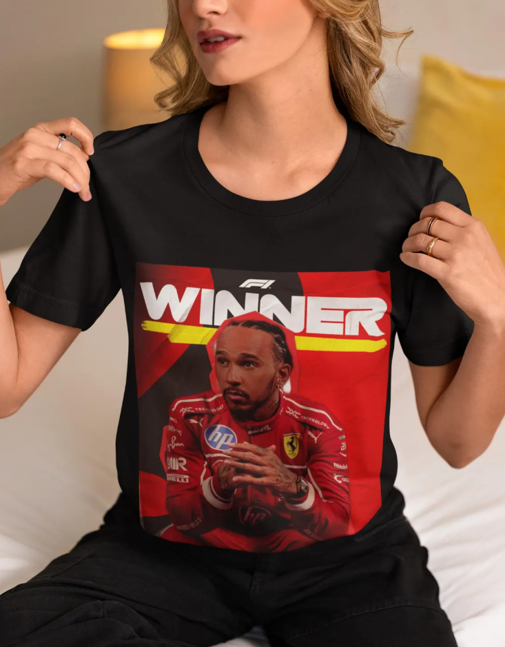 F1 Lewis Hamilton Race Winner - Perfect for Sunday Raceday