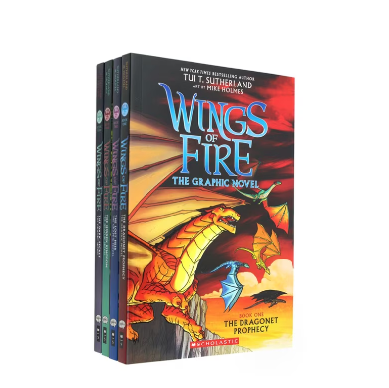 Wings of Fire #1-#4: a Graphic Novel Box Set (Wings of Fire Graphic Novels #1-#4) (Hardcover)