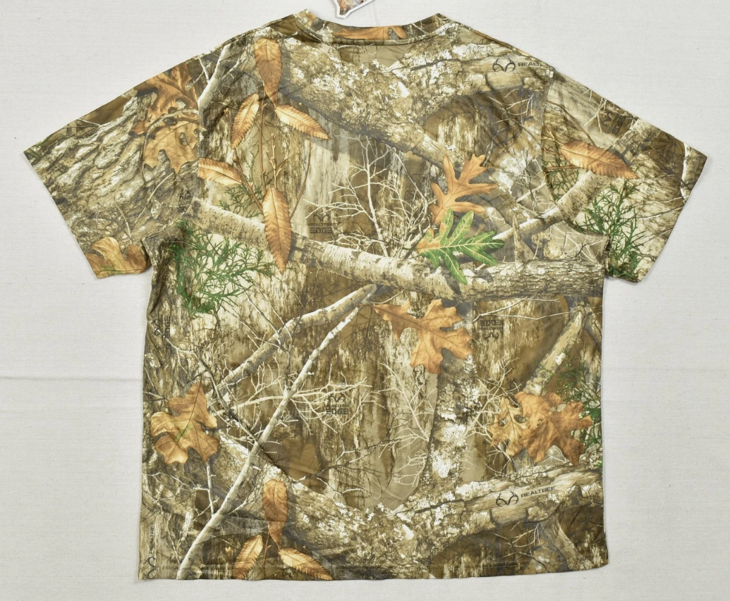 Field & Stream Men's Camo T-Shirt Realtree Edge Short Sleeve Hunting Tee NWT