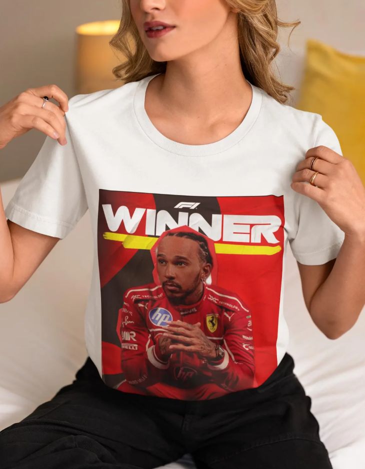 F1 Lewis Hamilton Race Winner - Perfect for Sunday Raceday