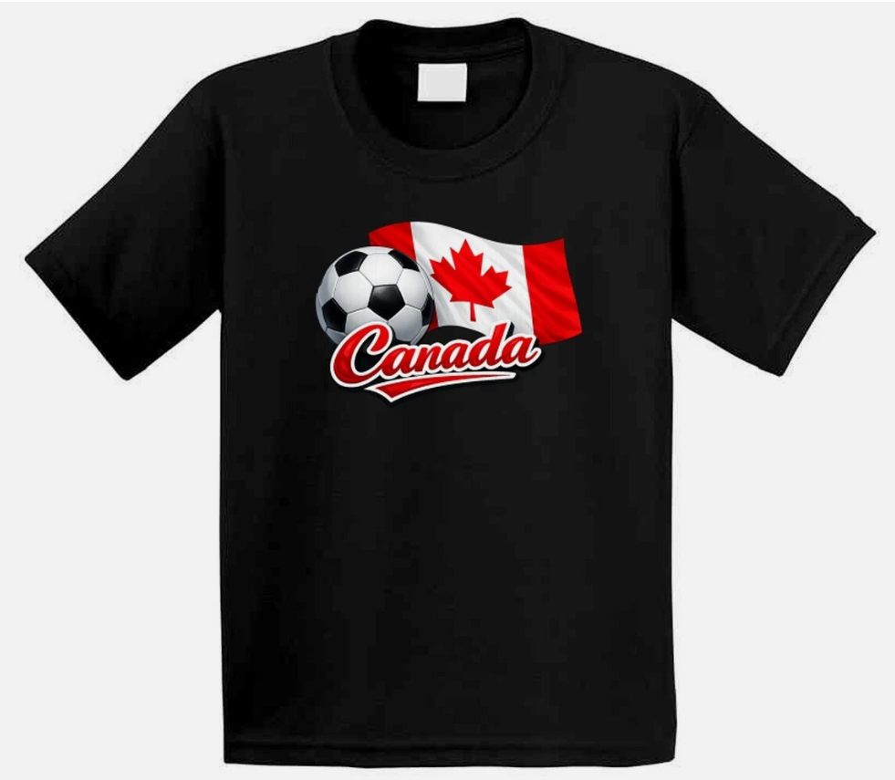 Canada World Cup Soccer Fan T Shirt