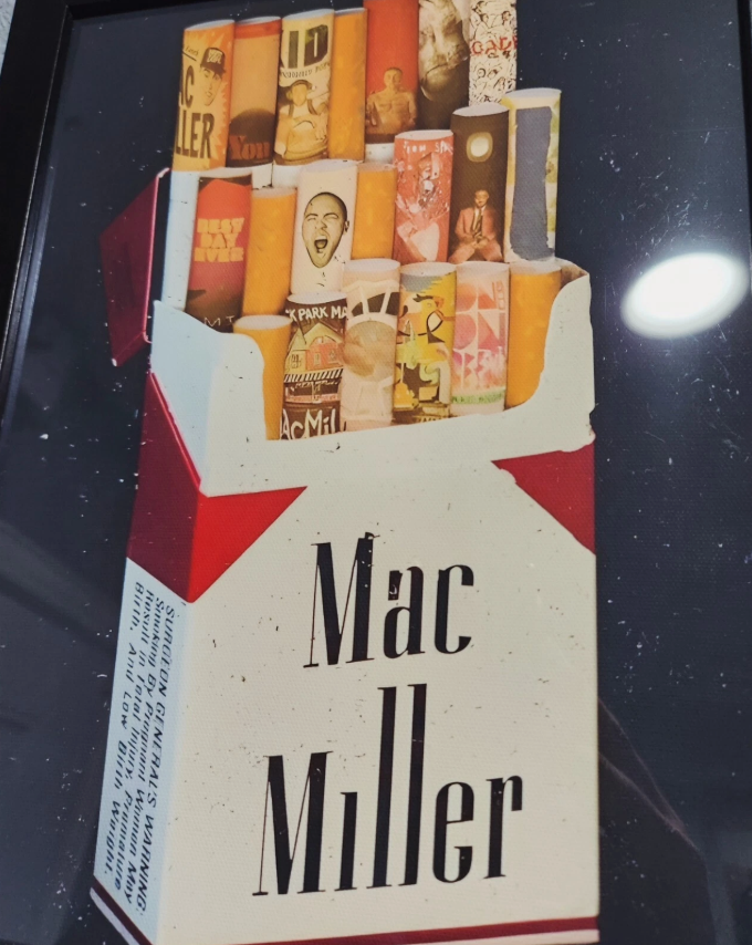 Mac Miller Box Of Squares Canvas Poster Wall Art Home Decor