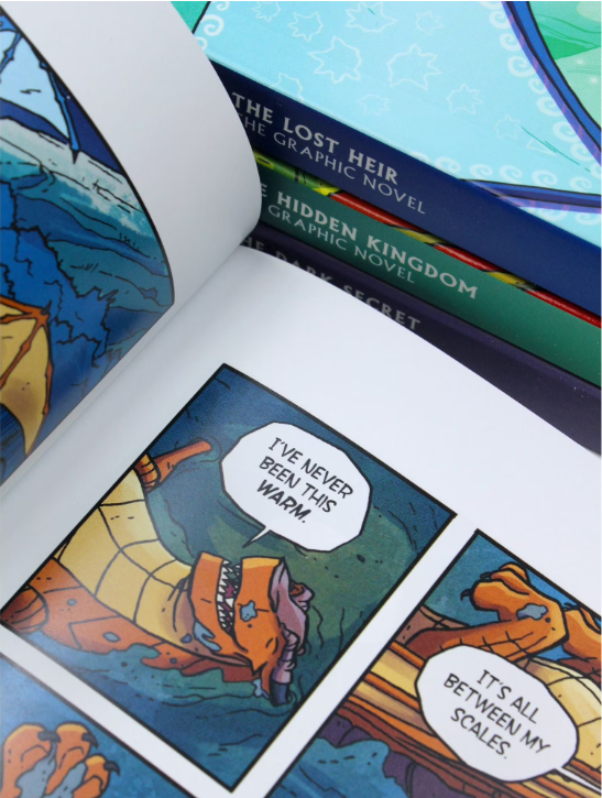 Wings of Fire #1-#4: a Graphic Novel Box Set (Wings of Fire Graphic Novels #1-#4) (Hardcover)
