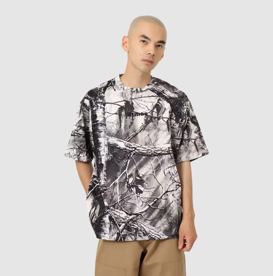ATMOS EMBROIDERY CLASSIC LOGO CAMO T-SHIRT