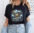 Argentina 2026 World Cup T-Shirt, Argentina Soccer Fan Shirt, Football Trophy Tee, World Cup 2026 Souvenir Shirt, Football Gift