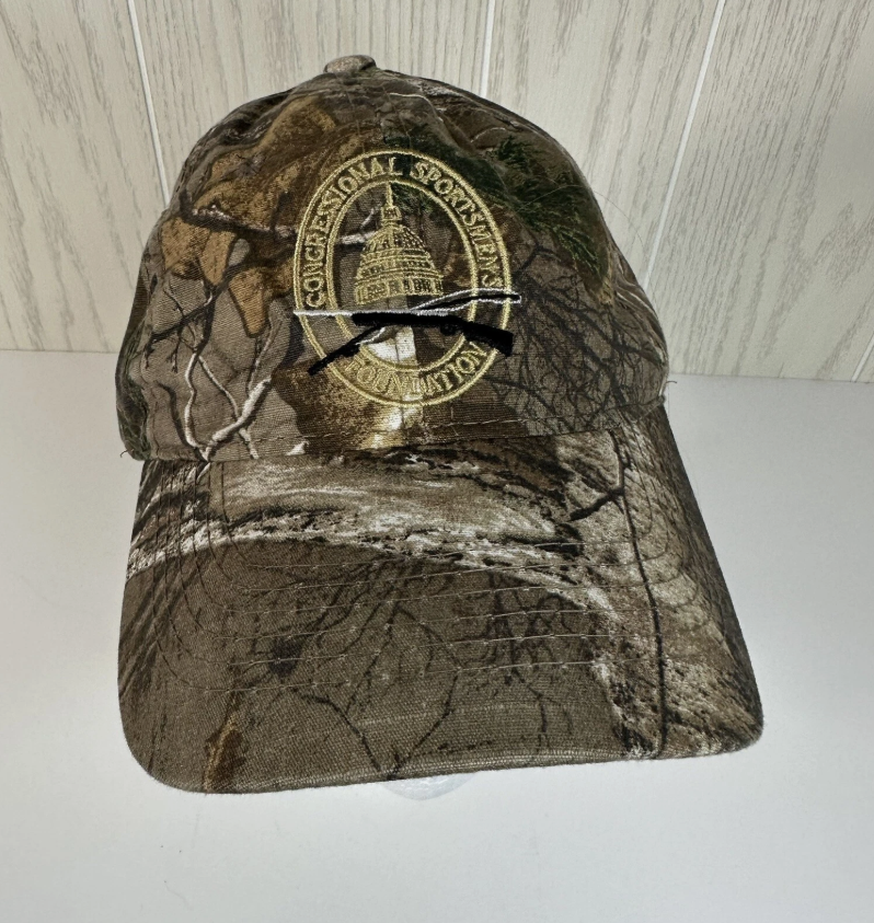 RealTree Congressional Sportsman Foundation Baseball Hat Cap Camouflage Camo