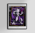 Mewtwo Art Canvas Poster Wall Art Home Decor