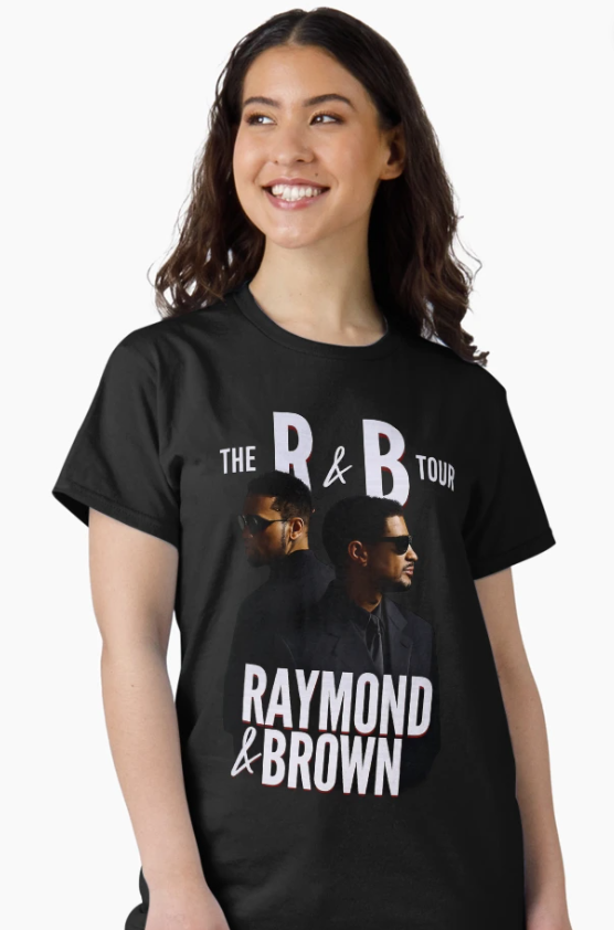 Chris Brown And Usher The RB Tour Raymond And Brown 2026 North America Classic T-Shirt