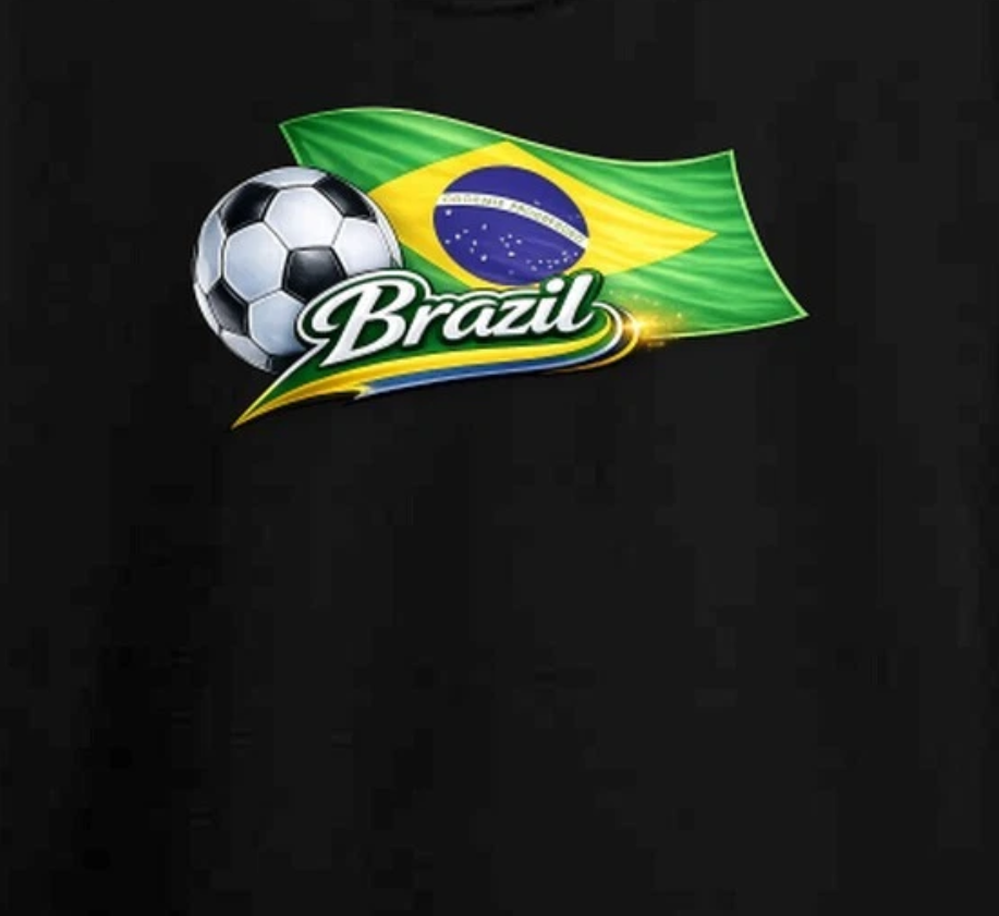 Brazil World Cup Soccer Fan T Shirt