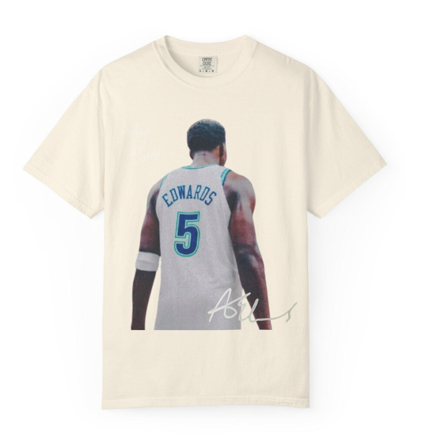 Anthony Edwards Minnesota T shirt Autograph Edition