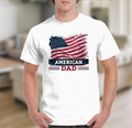 American Dad Patriotic Shirt | USA Flag Father’s Day & 4th of July Gift